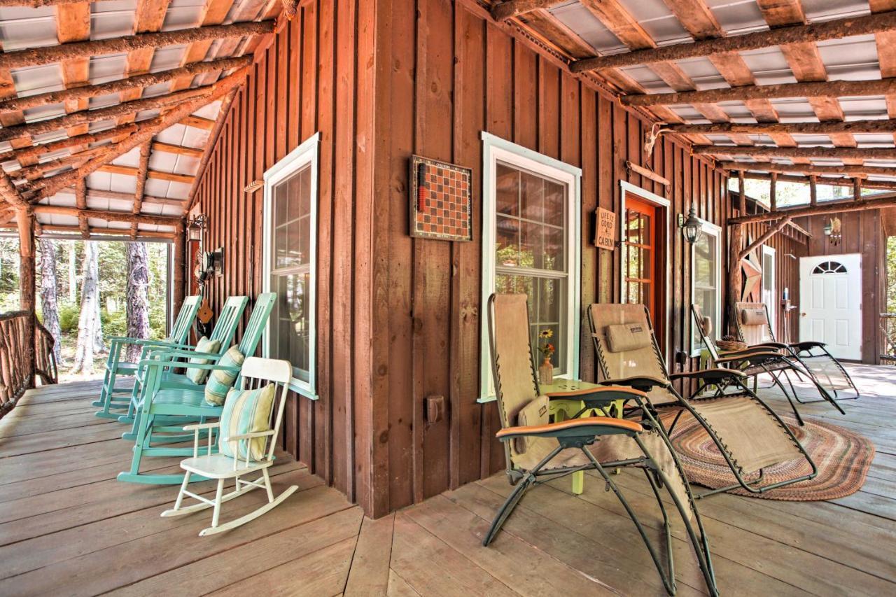 Clearwater Cabin On 10 Acres With Trout Stream! Monterey Экстерьер фото